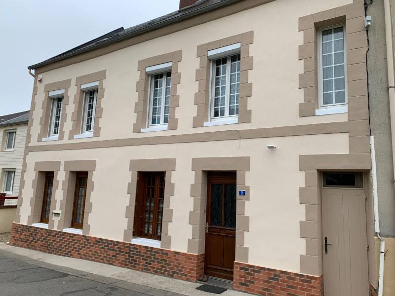Ravalement de façade à Ypreville Biville proche de Terres de Caux