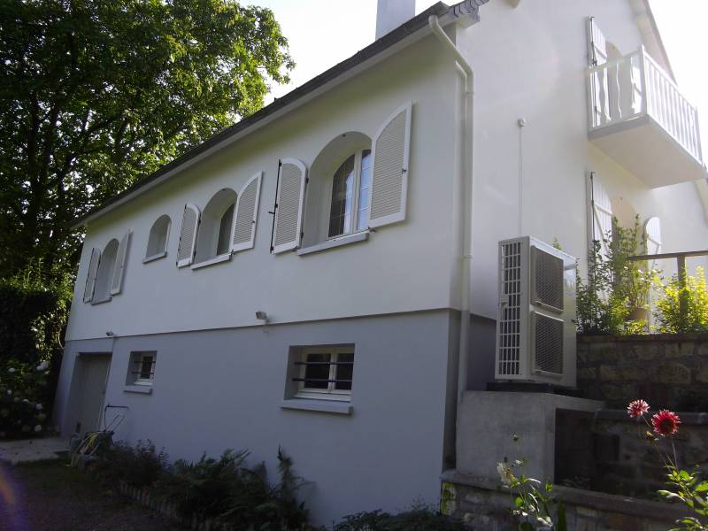 Repeindre le ravalement de son pavillon à Tancarville