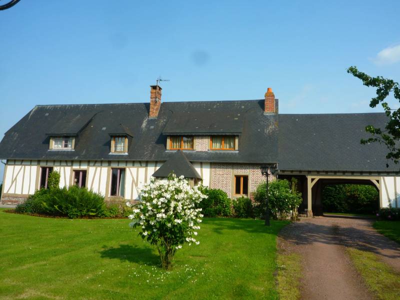 Société RGE pour le ravalement de la façade d'une maison normande traditionnelle proche Rouen 76