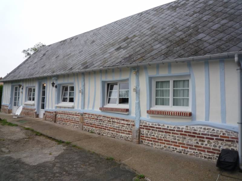 Rénovation d'une longère dans la région d'Yvetôt