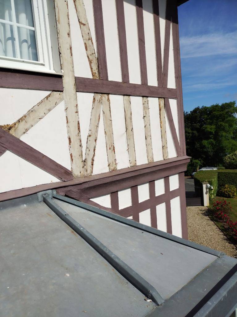 Travaux de rénovation de colombages