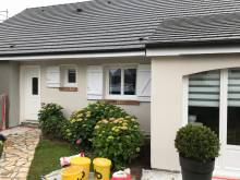Ravalement de façade d'un pavillon à Auzebosc 76 près d'Yvetôt 76